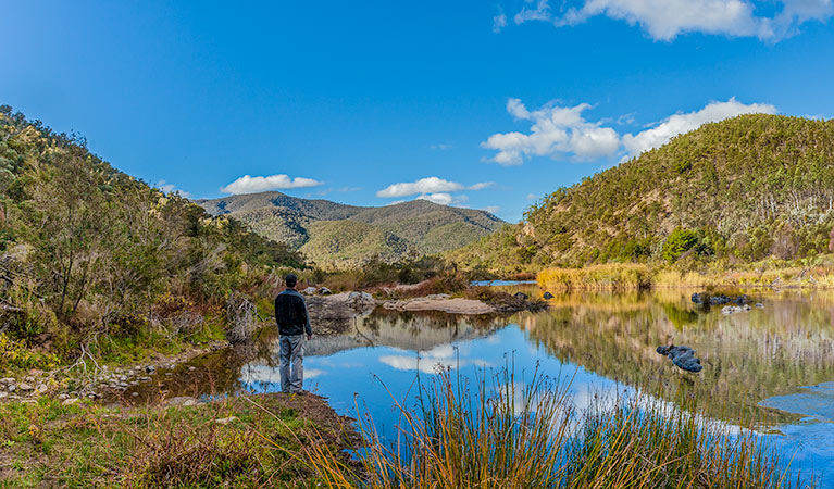 Halfway Flat campground, Kosciuszko National Park. Photo: Murray Vanderveer/DPIE