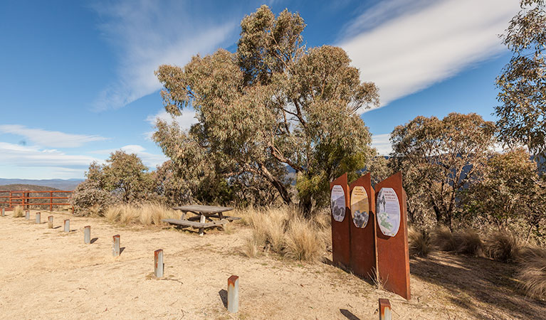 Wallace Craigie lookout, Kosciuszko National Park. Photo: Murray Vanderveer/DPIE