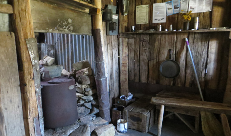 Four Mile Hut, Kosciuszko National Park. Photo: Elouise Peach