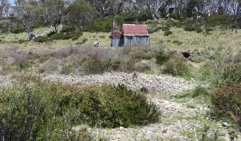 Four Mile Hut, Kosciuszko National Park. Photo: Elouise Peach