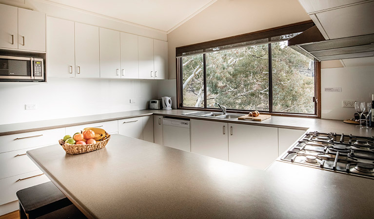 Creel Lodge kitchen. Photo: Murray Vanderveer/OEH.