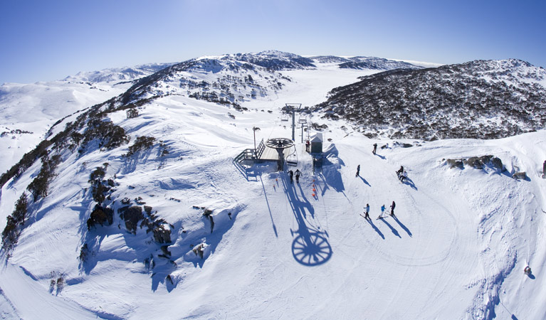 Charlotte Pass Ski Resort, Kosciuszko National Park. Photo: S Pawsey/Charlotte Pass Village Pty Ltd