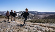 A family hike along Mount Stilwell walk. Photo &copy; Johnny Mellowes