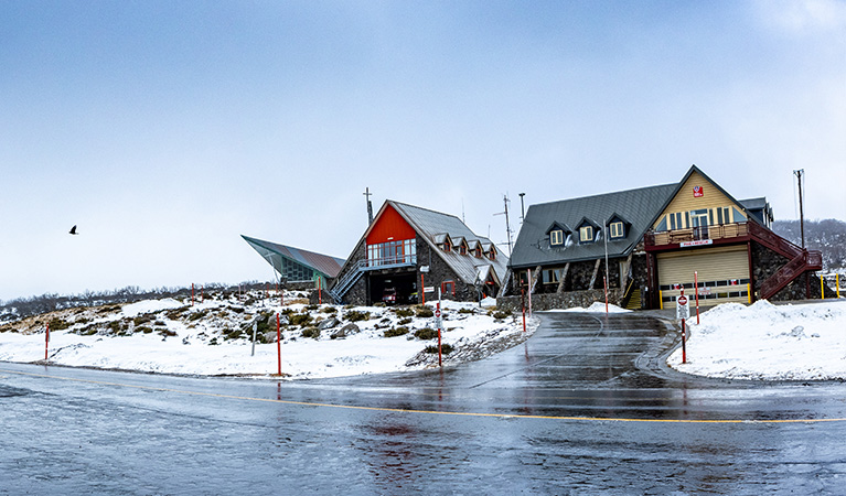 Perisher Valley Office in Kosciuszko National Park. Photo credit: Murray Vanderveer &copy; DPIE