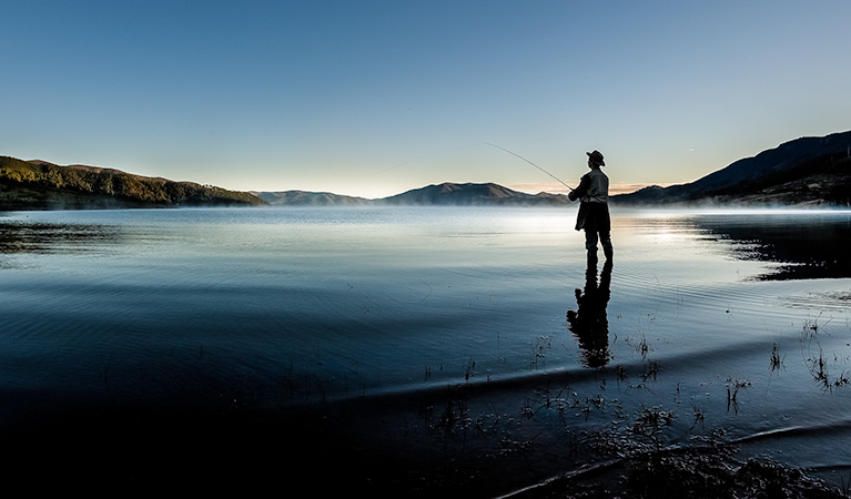 Humes Crossing campground, Kosciuszko National Park. Photo: Murray Vanderveer/DPIE