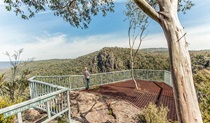 Landers Falls lookout, Kosciuszko National Park. Photo: Murray Vanderveer &copy; OEH