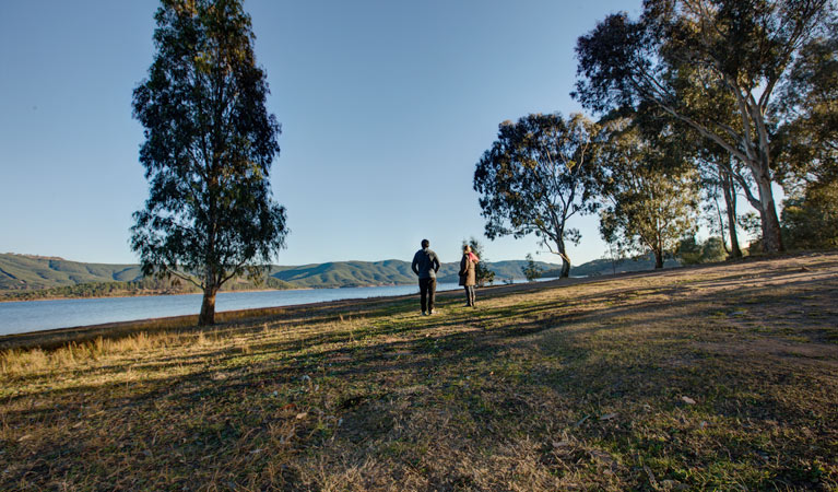 The Pines campground, Kosciuszko National Park. Photo: Murray Vanderveer/DPIE