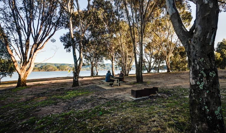 The Pines campground, Kosciuszko National Park. Photo: Murray Vanderveer/DPIE