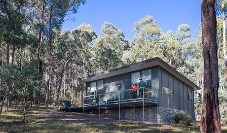 Lyrebird Cottage at Yarrangobilly Caves, Kosciuszko National Park. Photo: Boen Ferguson/OEH.