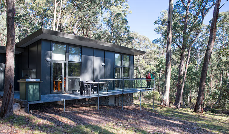 Lyrebird Cottage, Yarrangobilly Caves area, Kosciuszko National Park. Photo: Boen Ferguson/OEH.