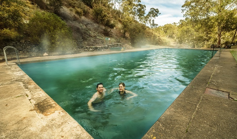 Yarrangobilly thermal pool, Kosiuszko National Park. Photo: Murray Vanderveer/OEH.