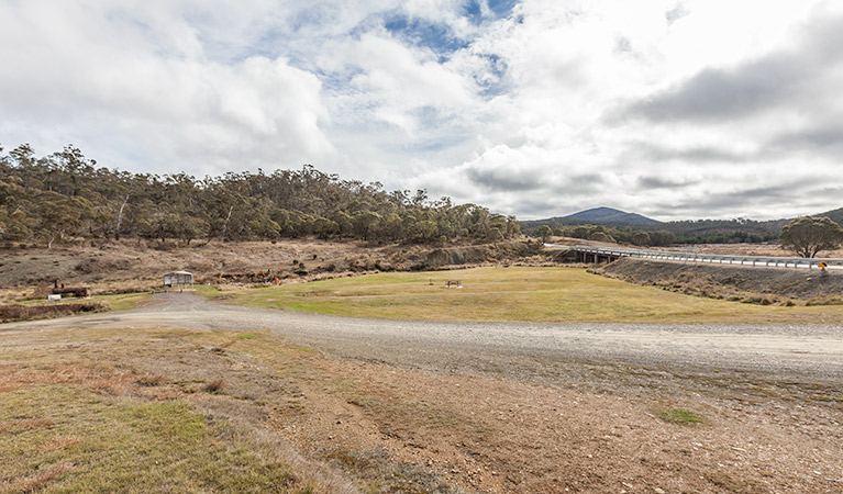 Yarrangobilly Village campground, Kosciuszko National Park. Photo: Murray Vanderveer/NSW Government