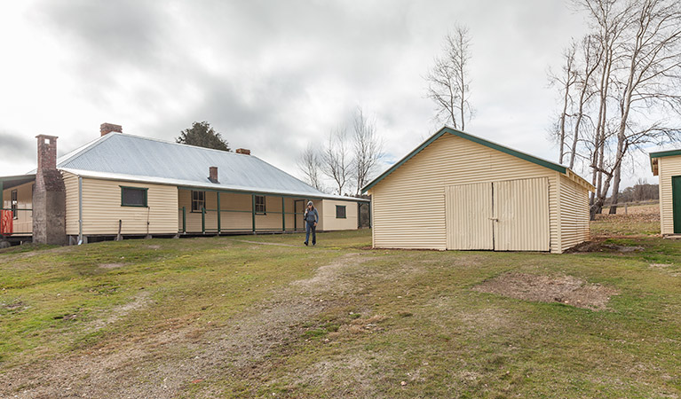 Yarrangobilly Village campground, Kosciuszko National Park. Photo: Murray Vanderveer/NSW Government