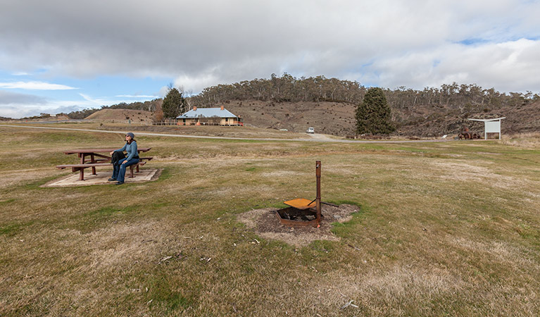 Yarrangobilly Village campground, Kosciuszko National Park. Photo: Murray Vanderveer/NSW Government