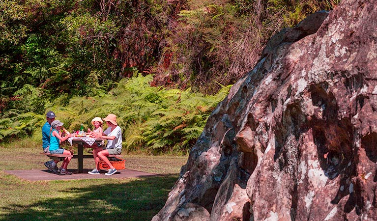 Bobbin Head playground in Ku-ring-gai Chase National Park. Photo credit: Matthew Bollinger &copy; DPIE