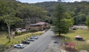 Bobbin Head Visitor Centre and the scenic rocky cliff and rainforest surrounds in Ku-ring-gai Chase National Park. Photo: John Spencer &copy; DCCEEW