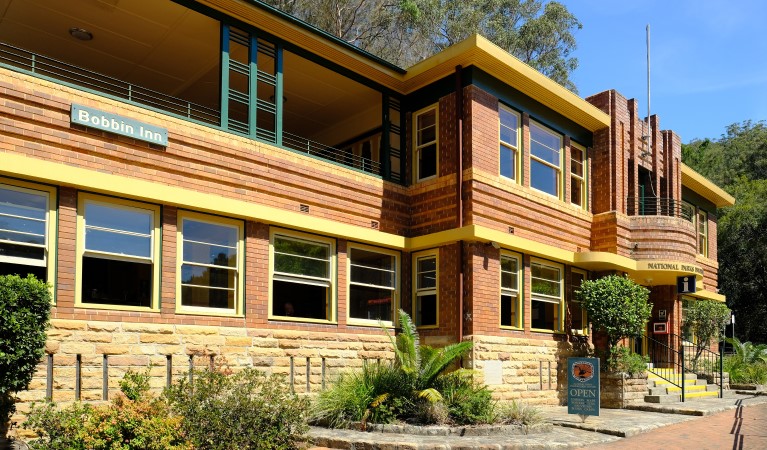 The exterior of Bobbin Head Visitor Centre in Ku-ring-gai Chase National Park. Photo: Elinor Sheargold &copy; OEH