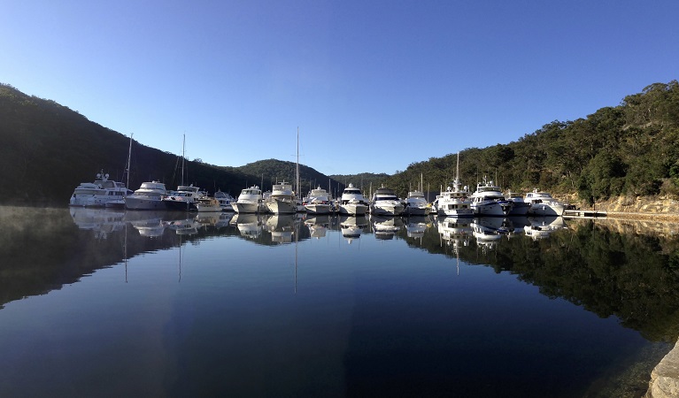 View towards Empire Marina, Ku-ring-gai Chase National Park. Photo: Darren Vaux 