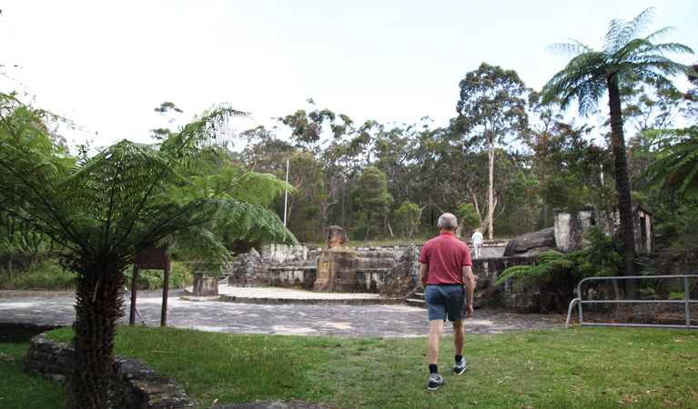 Sphinx Memorial, Ku-ring-gai Chase National Park. Photo: Andy Richards/NSW Government