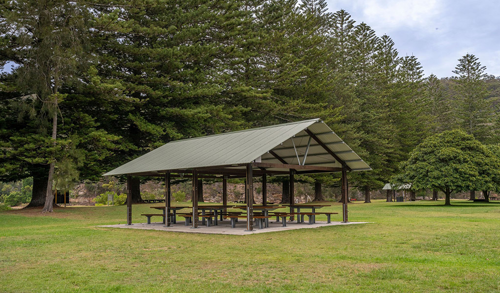 The Basin campground, Ku-ring-gai Chase National Park. Photo: David Finnegan/DPIE