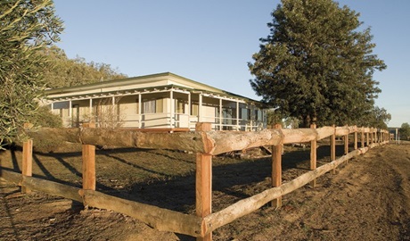 The exterior of Lavender Vale Homestead in Kwiambal National Park. Photo: Michael Van Ewijk &copy; OEH