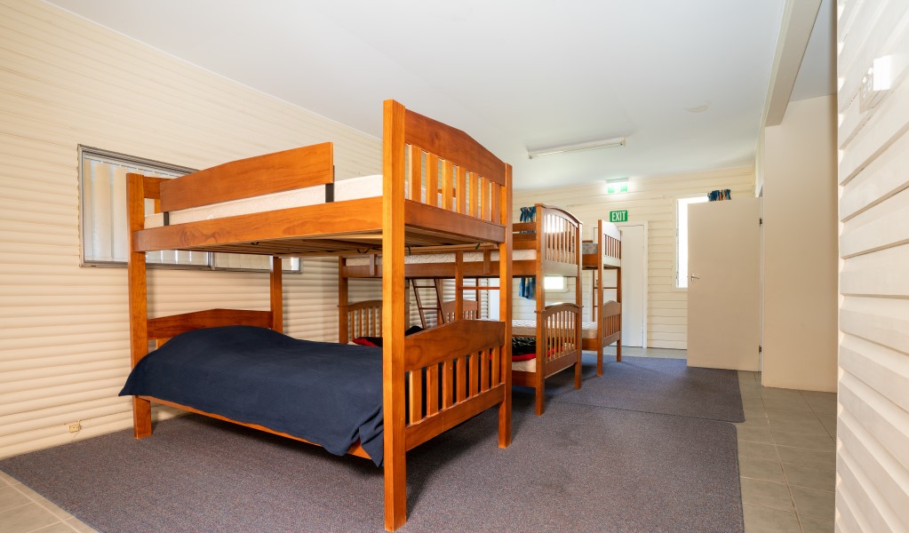 Bunk beds at Lavender Vale Homestead in Kwiambal National park. Photo &copy; DPE