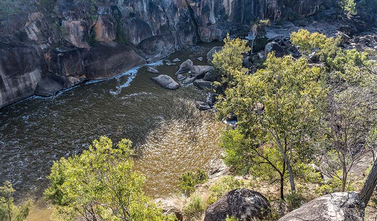 Macintyre Falls, Kwiambal National Park. Photo: DPE