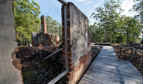 Innes Ruins, Innes Ruins Historic Site. Photo: John Spencer