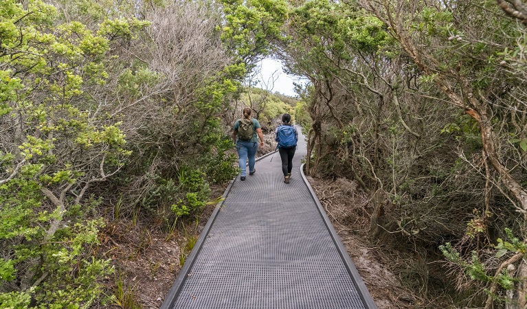 Walkers in Malabar Headland National Park. Photo: John Spencer &copy; DPE