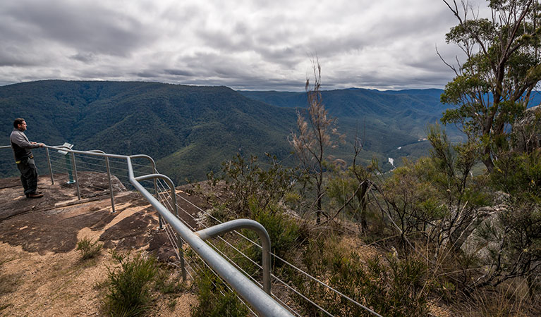 Tommys Rock lookout and walking track, Mann River Nature Reserve. Photo: John Spencer &copy; OEH