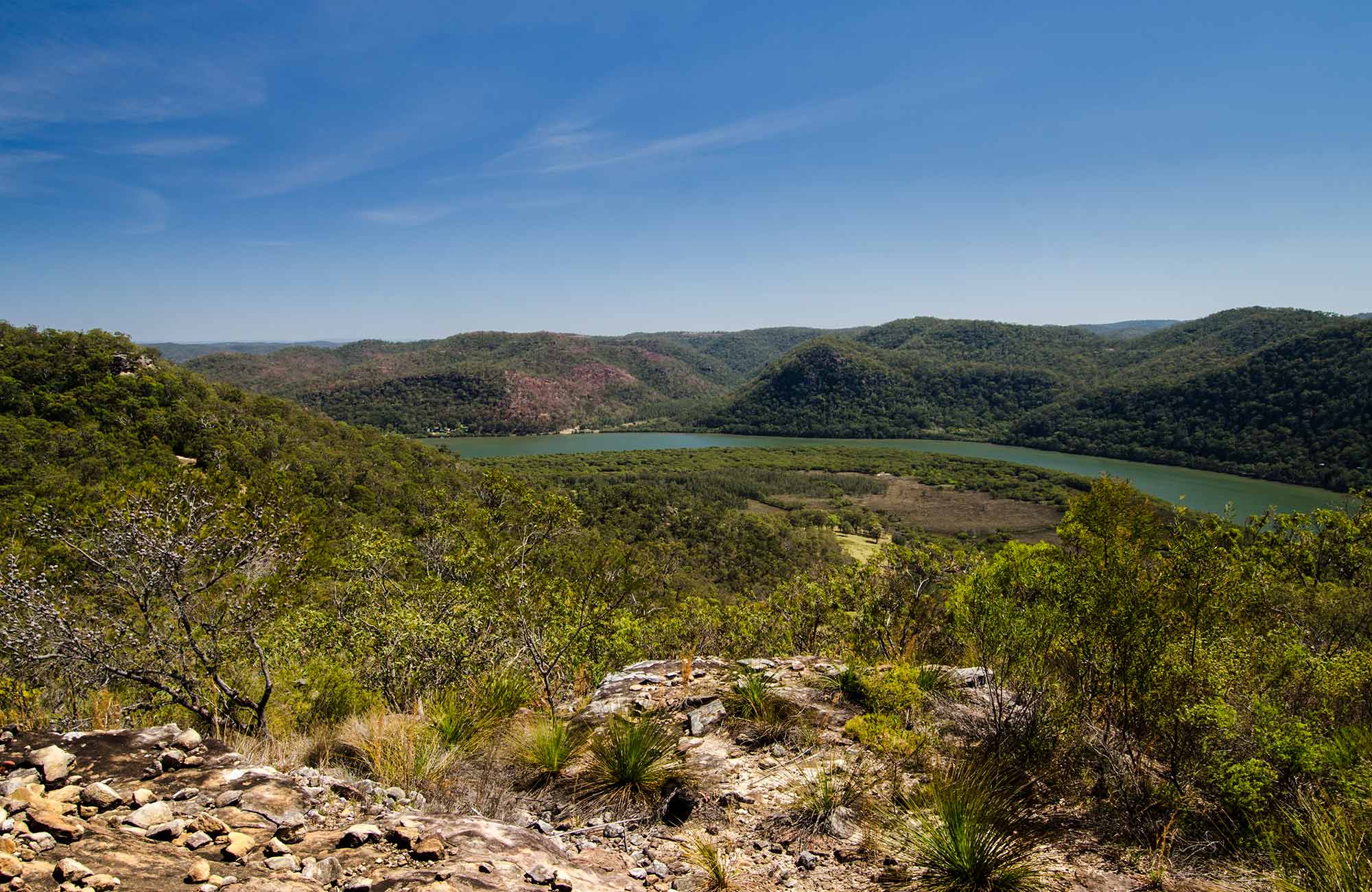 Marramarra National Park, Canoelands Ridge track. Photo: John Spencer/NSW Government