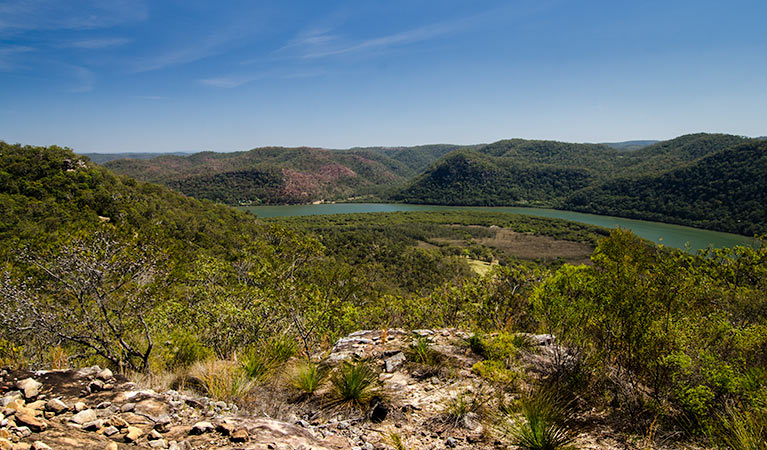 Marramarra National Park, Canoelands Ridge track. Photo: John Spencer &copy; OEH