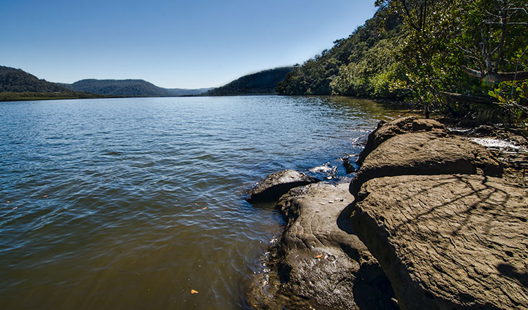 Marramarra National Park, Gentlemans Halt campground. Photo: John Spencer/NSW Government