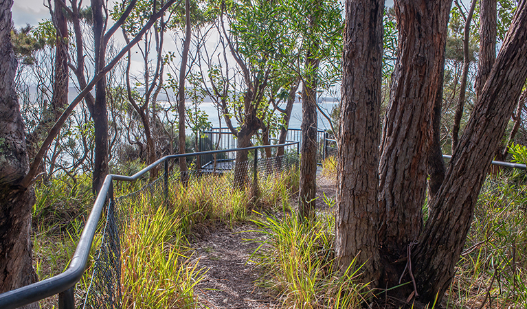 Meroo Head Lookout, Meroo National Park. Photo: Michael van Ewijk &copy; OEH