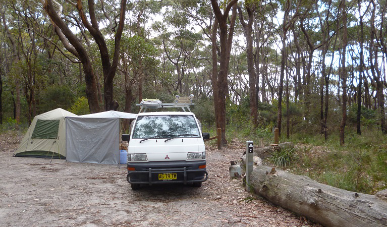 Termeil Point campground. Photo: Meghan Kempster/NPWS