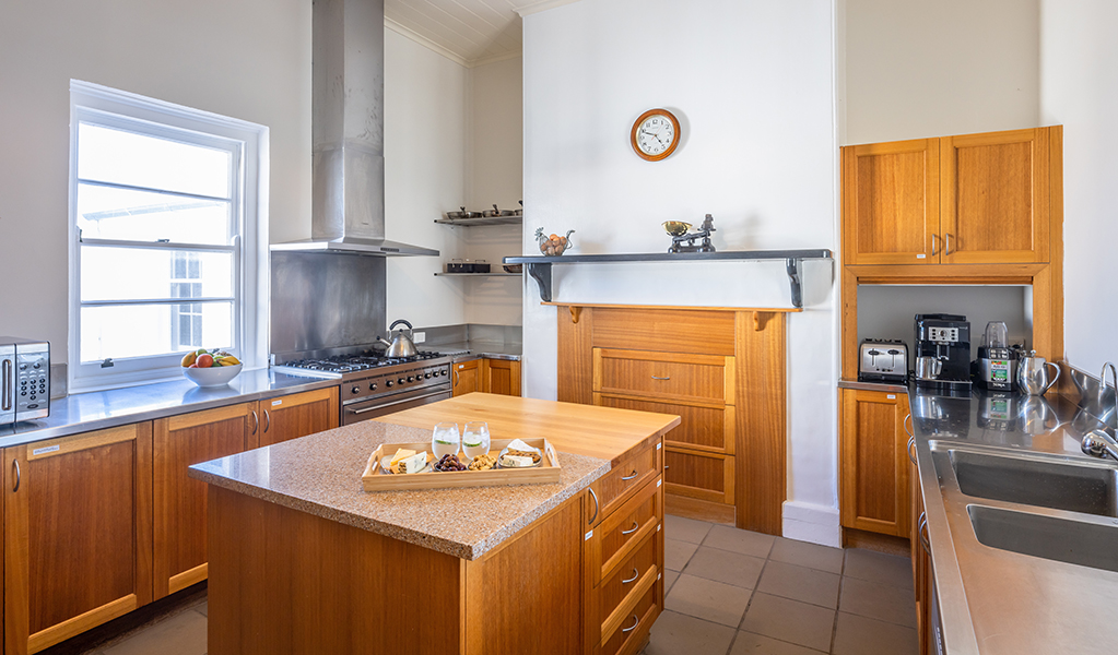 The kitchen in Montague Island Head Lighthouse Keeper's Cottage. Photo &copy; David Rogers/DPE