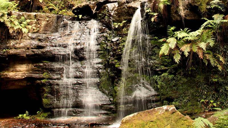 Small waterfall in Morton National Park. Photo: John Yurasek &copy; DPIE