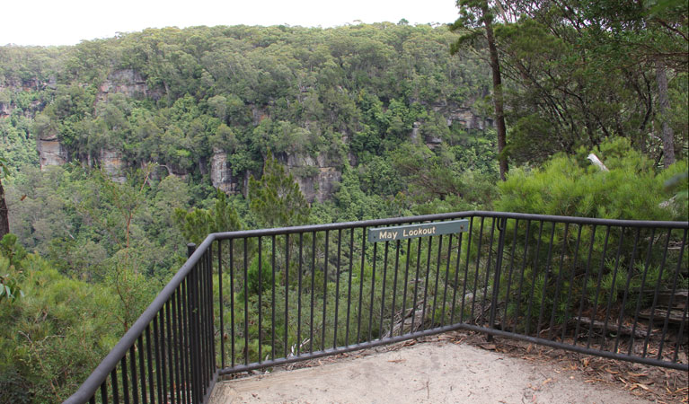 Lookout on the East Rim Wildflower walk. Photo: John Yurasek &copy; OEH