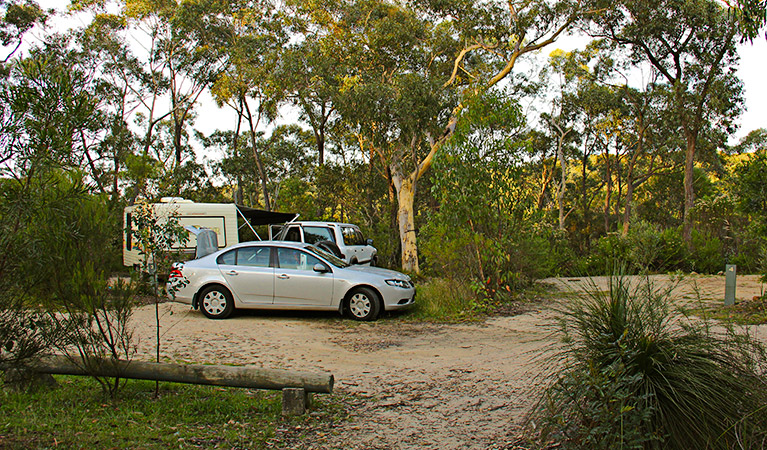 Campers, Gambells Rest campground. Photo: John Yurasek Copyright:NSW Government