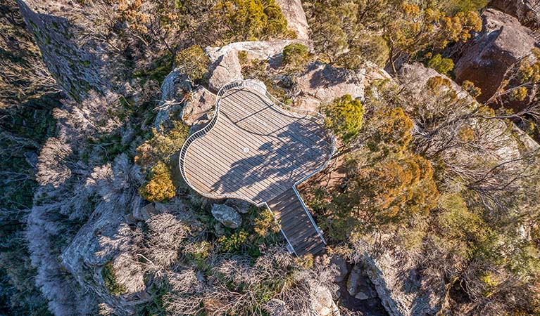 Pigeon House Mountain Didthul walking track, Morton National Park. Photo credit: John Spencer &copy; DPIE