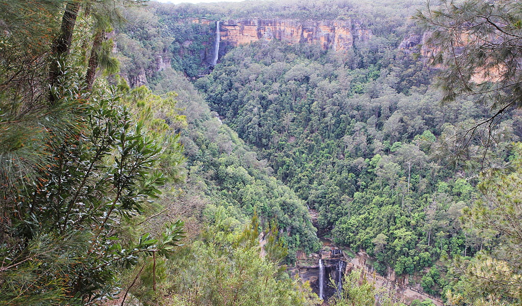 The view from Starkeys lookout in Morton National Park. Photo credit: Geoffrey Saunders &copy; DPIE
