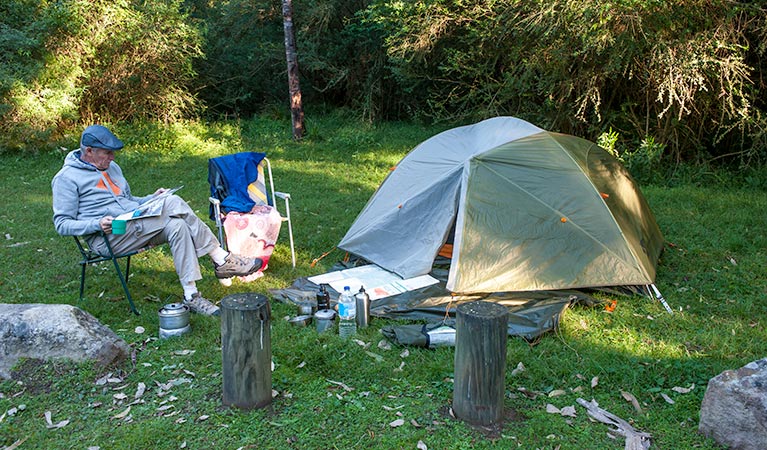 Toorooroo campground, Morton National Park. Photo: Michael Van Ewijk/NSW Government
