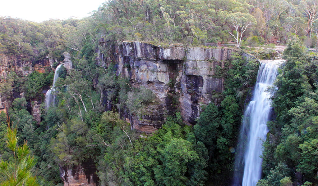 The view from Twin Falls lookout in Morton National Park. Photo credit: Geoffrey Saunders &copy; DPIE