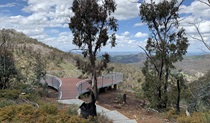 The Walls lookout, Mount Canobolas State Conservation Area. Photo: Mark Bleechmore &copy; DPE