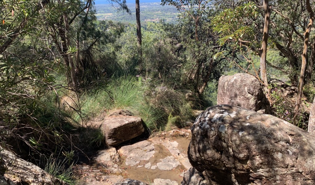 The top of Boogarem Falls in Mount Jerusalem National Park. Photo: Darren McHugh &copy; DPIE