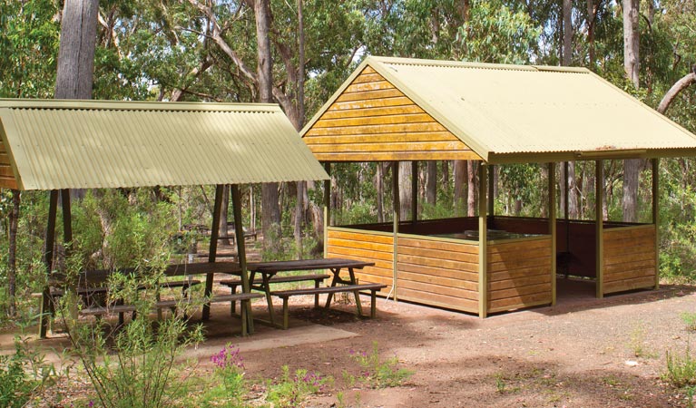 Factilities at the Bark Hut Campground, Mount Kaputar National Park. Photo &copy; Rob Cleary