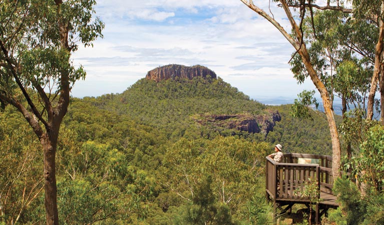 Euglah Rock Lookout near Bark Hut campground, Mount Kaputar National Park. Photo &copy; Rob Cleary