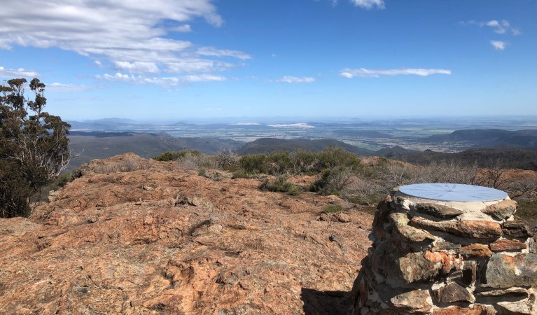 The view from Bundabulla lookout along Bundabulla Circuit walking track in Mount Kaputar National Park. Photo &copy; Jessica Stokes