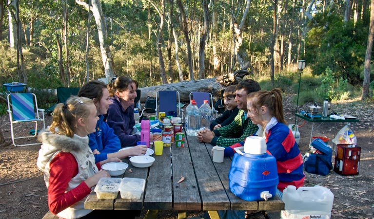 Dawsons Spring campground, Mount Kaputar National Park. Photo: Boris Hlavica