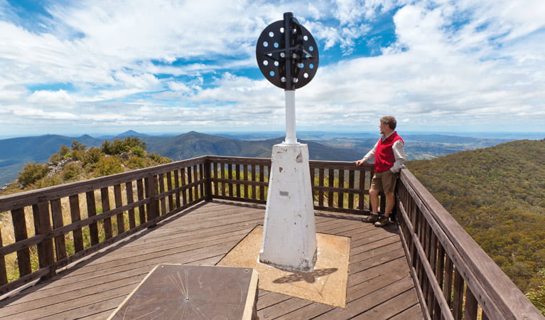 Lookout on Mount Kaputar summit walk. Photo &copy; Rob Cleary